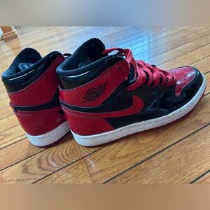 Jordan Men's Shoes - Black and Red